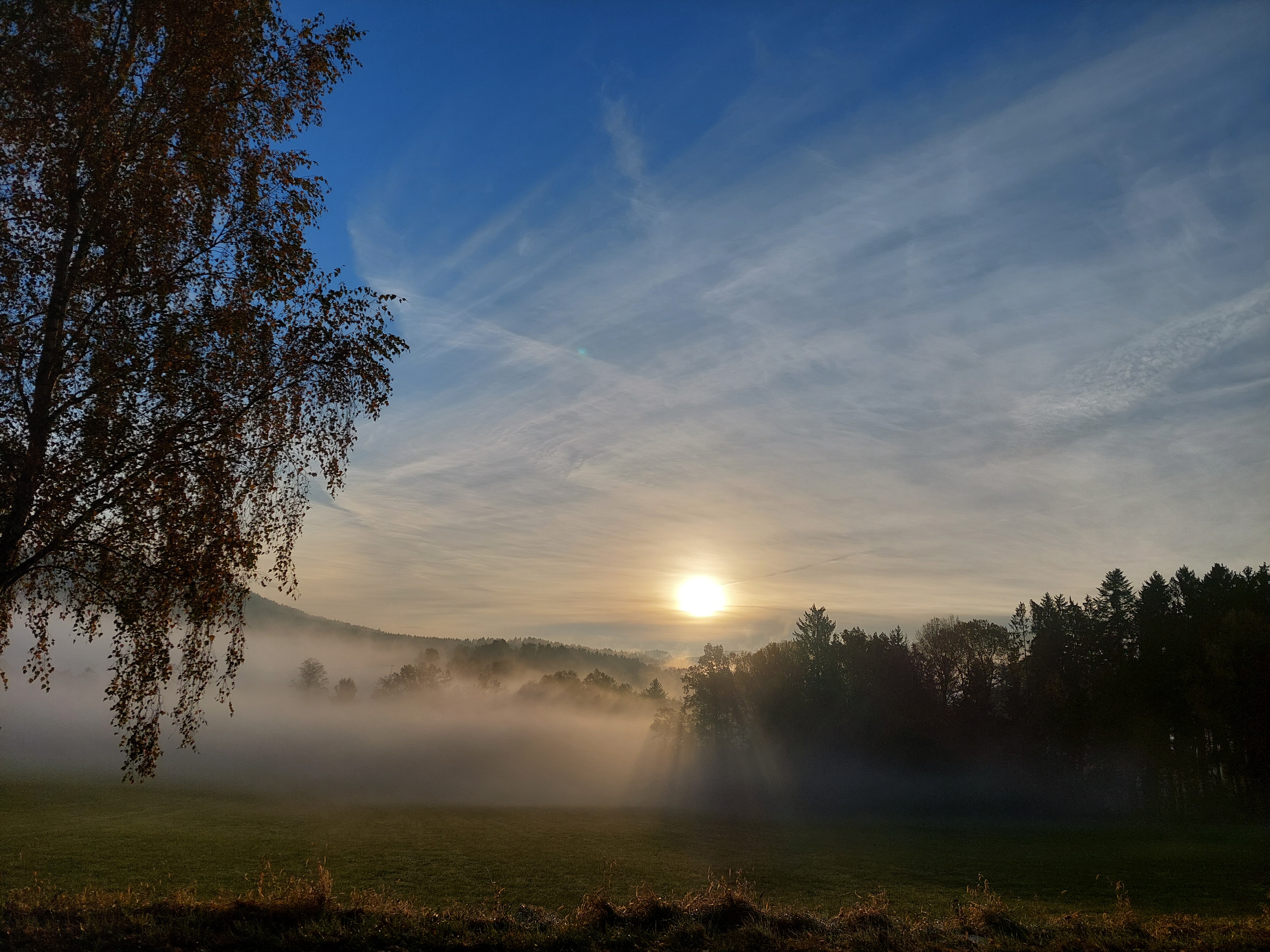 Sonnenaufgang in Pareszell