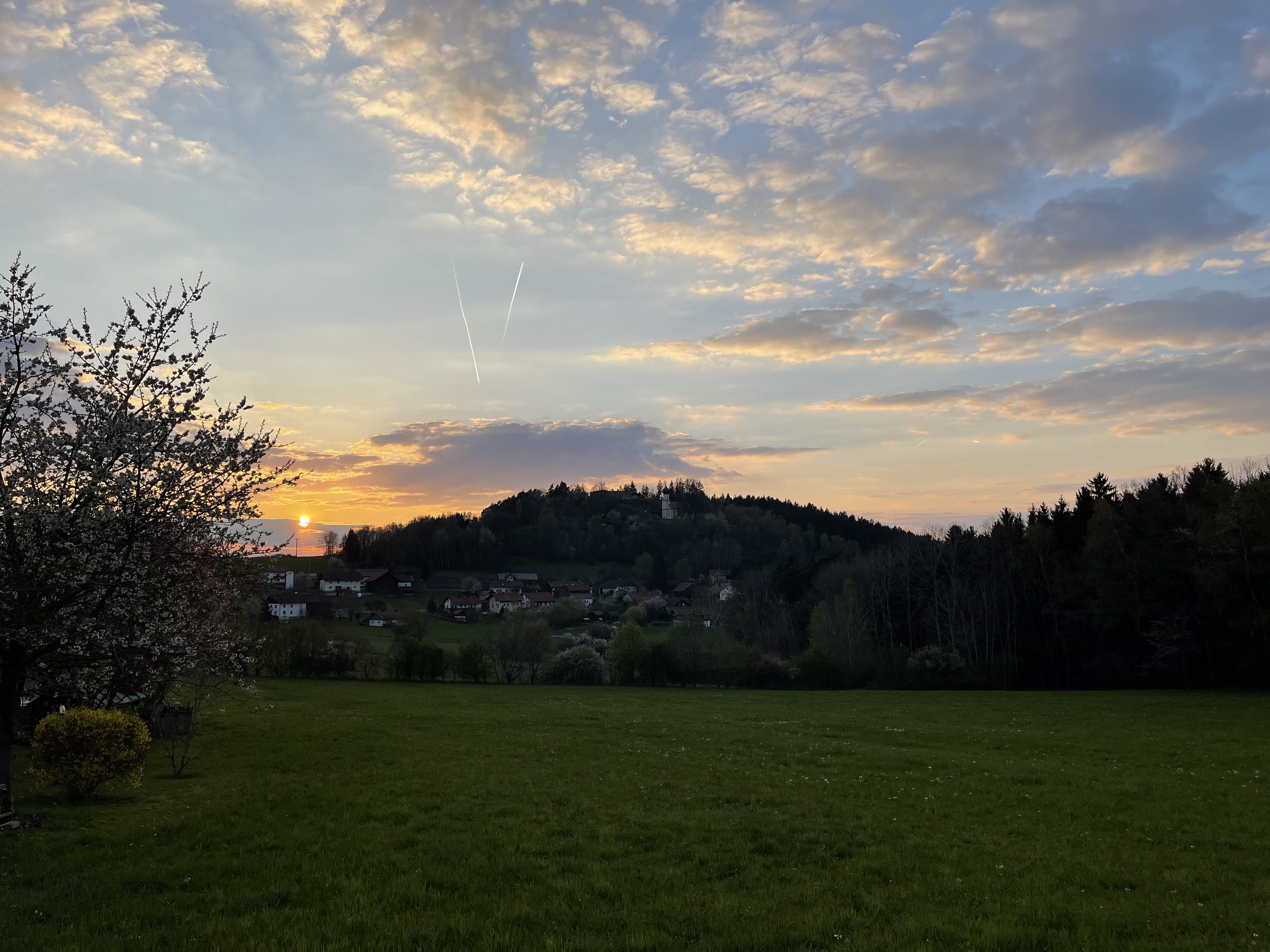 Blick auf die Wallfahrtskirche