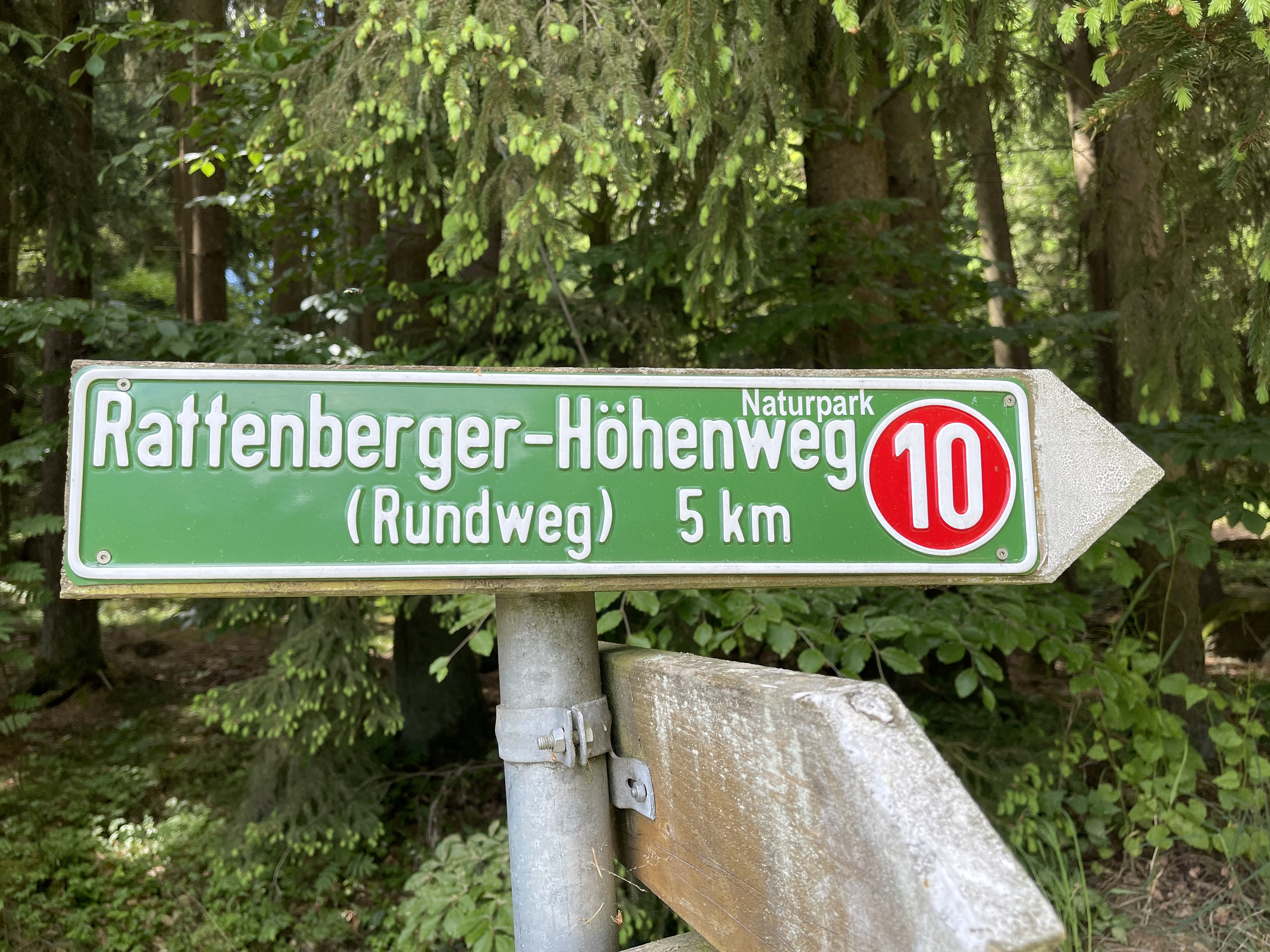 Wanderschild Nr. 10